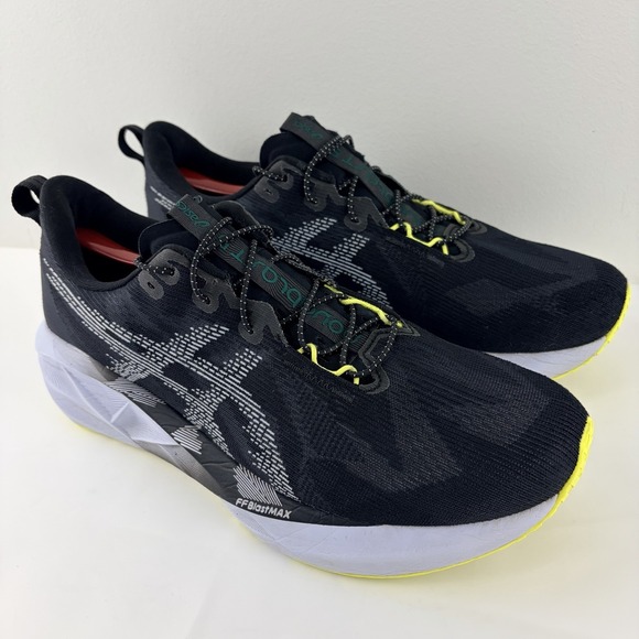 Asics Other - ASICS FF Blast Max Black Gray Yellow Running Shoes Mens 11.5
